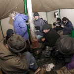 На Украине открыты пункты обогрева