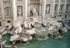 В Риме начинается ремонт фонтана Треви